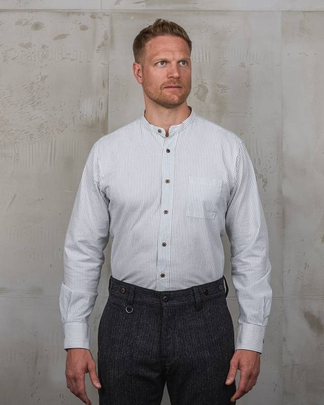 Pike Brothers 1923 Buccanoy Shirt Beaumont white Riesige Rabatte