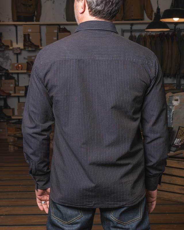 Pike Brothers 1908 Miner Shirt Hosai blue 50% Rabatt mit kostenlosem Versand
