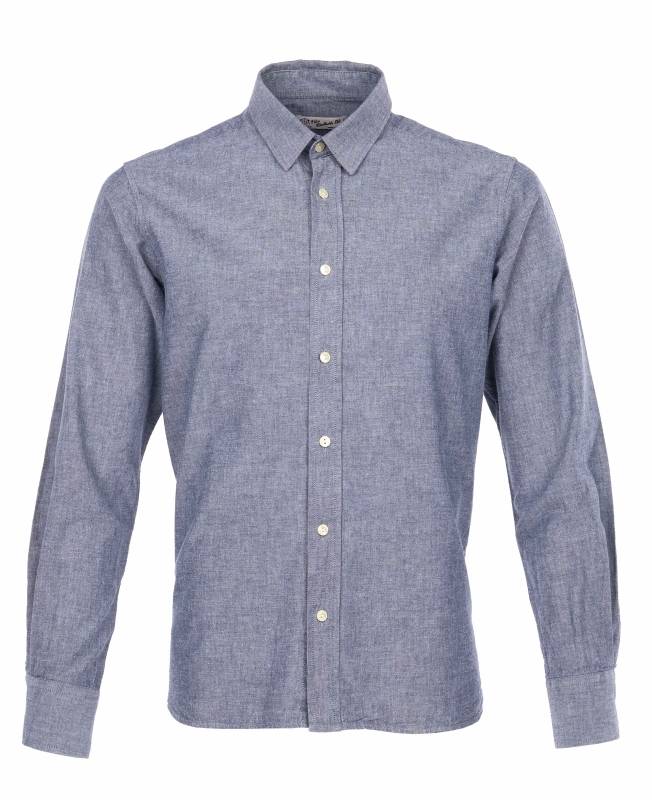 Pike Brothers 1954 Oxford Shirt Ocean blue Kostenloser Versand international