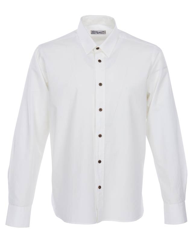 Pike Brothers 1954 Oxford Shirt white chambray Begrenzt auf 3 Tage