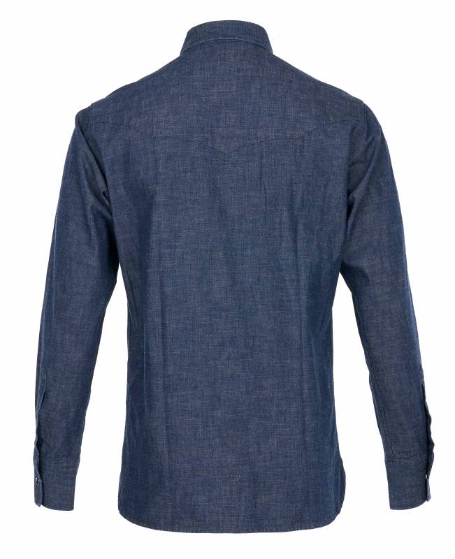 Pike Brothers 1952 Rider Shirt Japanese 9oz indigo Speichern exportieren