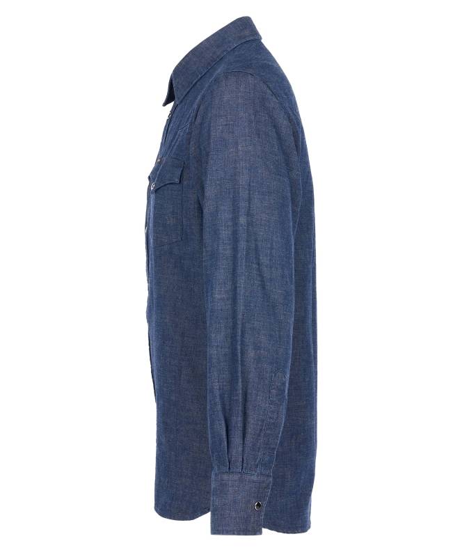 Pike Brothers 1952 Rider Shirt Japanese 9oz indigo Speichern exportieren