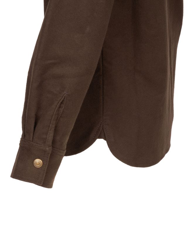 Pike Brothers 1943 CPO Shirt Moleskin soil brown Rabatte dieses Monats