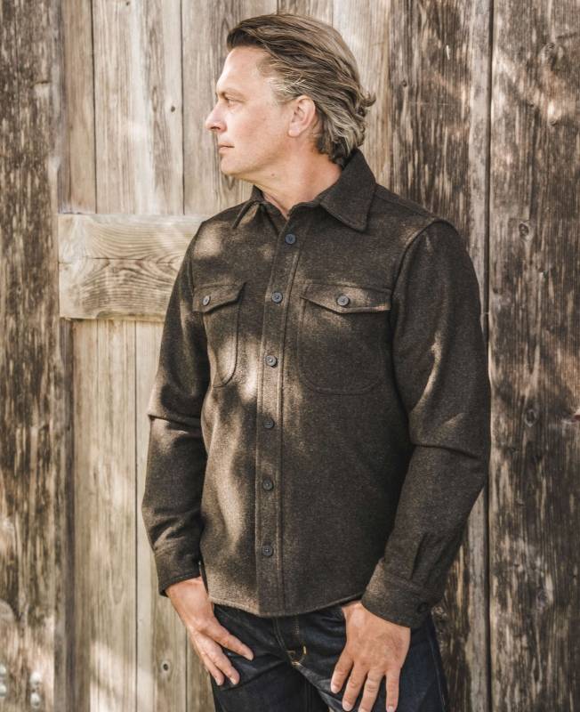 Pike Brothers 1943 CPO Shirt olive wool 2025