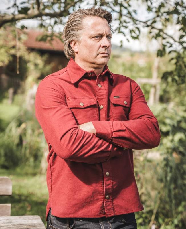Pike Brothers 1943 CPO Shirt Moleskin dark red Angebote