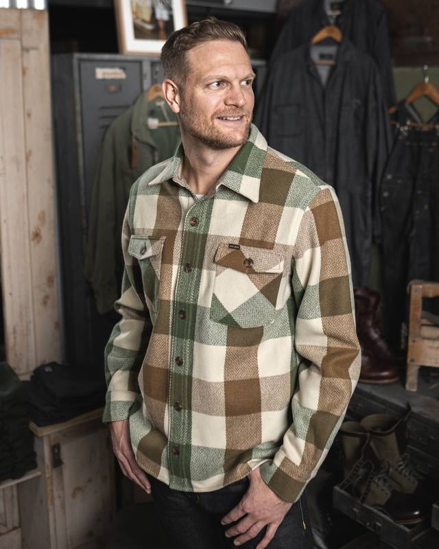Pike Brothers 1943 CPO Shirt Ohio green Günstig kaufen