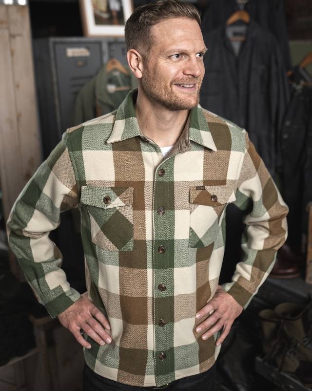 Pike Brothers 1943 CPO Shirt Ohio green Günstig kaufen