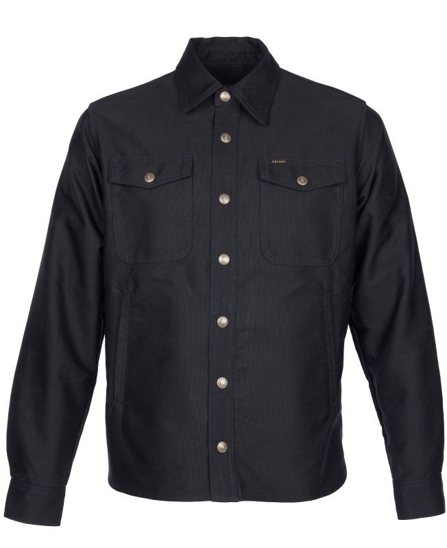 Pike Brothers 1967 CPO Shirt waxed navy Versandkostenfrei