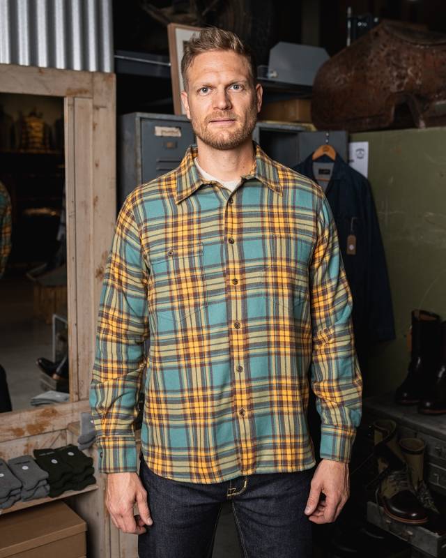 Pike Brothers 1937 Roamer Shirt Alaska Green Exklusivangebot