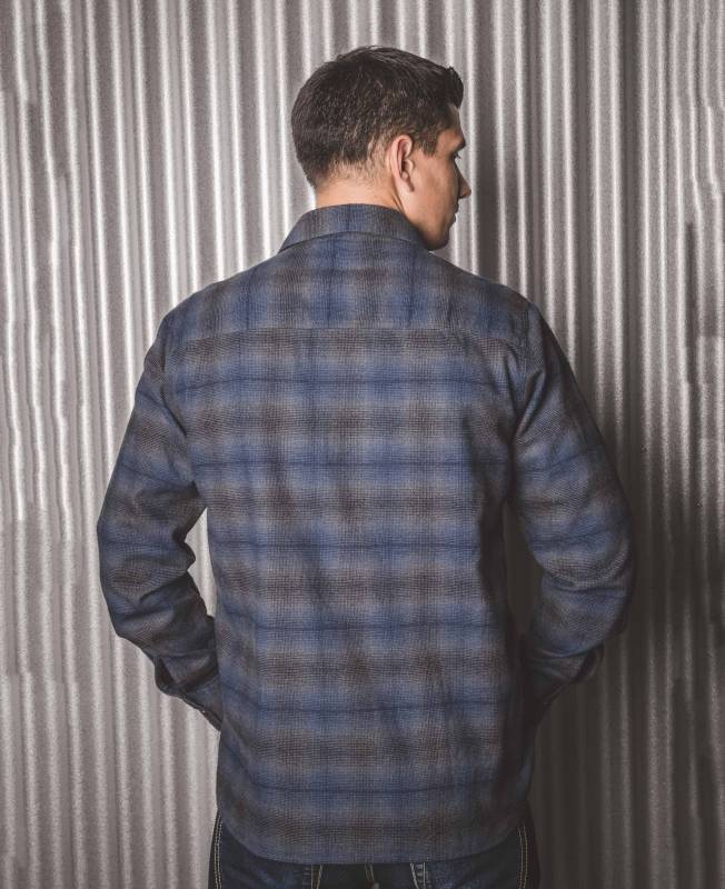 Pike Brothers 1943 CPO Shirt Tijuana blue Saisonschlussverkauf