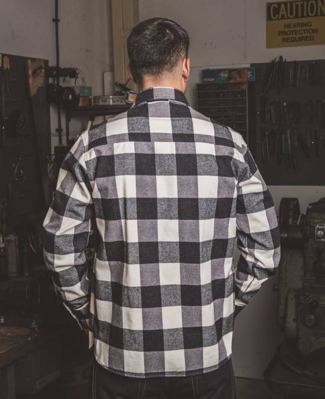 Pike Brothers 1943 CPO Shirt Buffalo white flannel Osterangebot