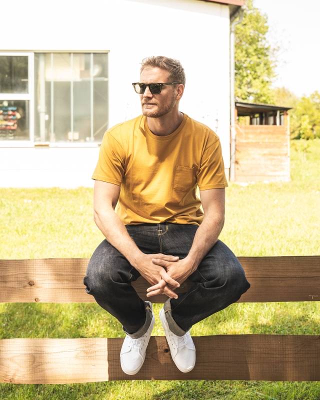 Pike Brothers 1971 Pocket Tee Baja yellow Bestseller