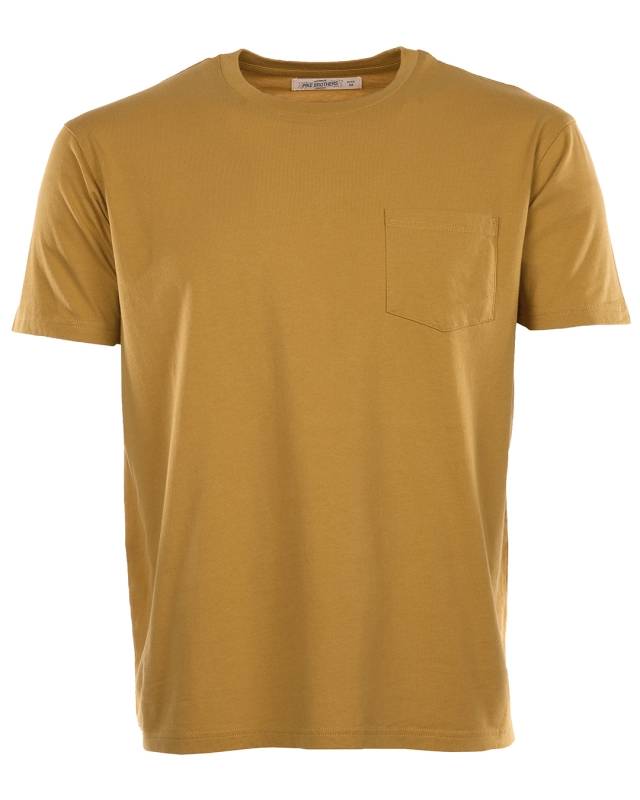 Pike Brothers 1971 Pocket Tee Baja yellow Bestseller
