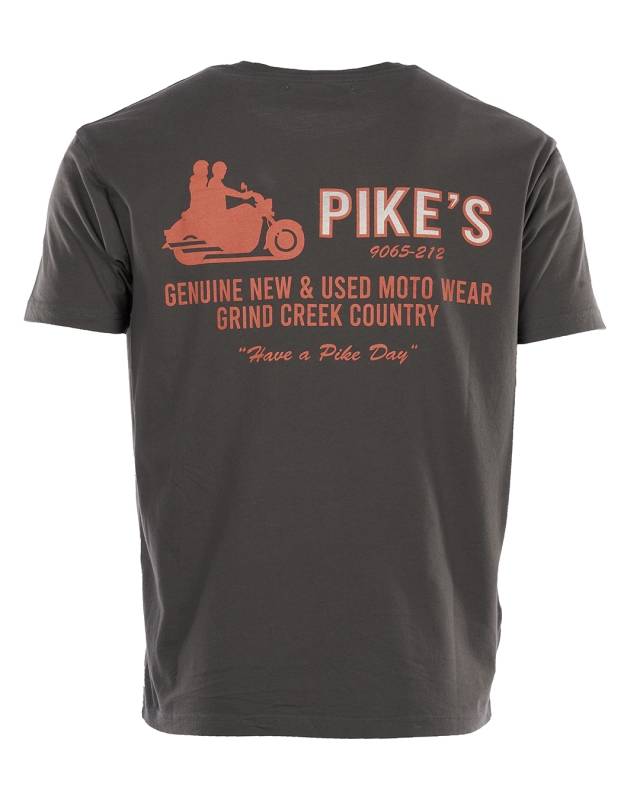 Pike Brothers 1969 Sports Tee Zaidel grey Saisonale Angebote