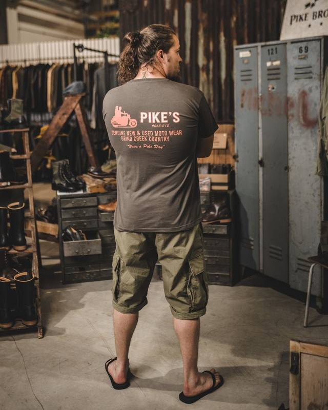 Pike Brothers 1969 Sports Tee Zaidel grey Saisonale Angebote