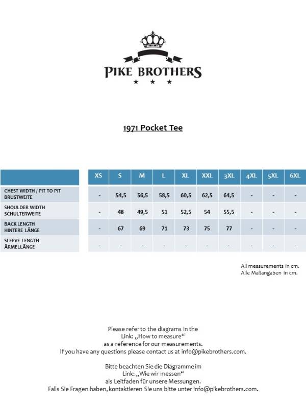 Pike Brothers 1971 Pocket Tee Malibu green Riesige Ersparnisse