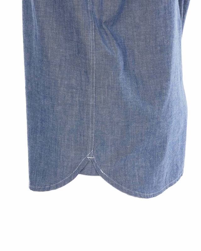Pike Brothers 1937 Roamer Shirt Short sleeve blue chambray Bis zu 55% Rabatt