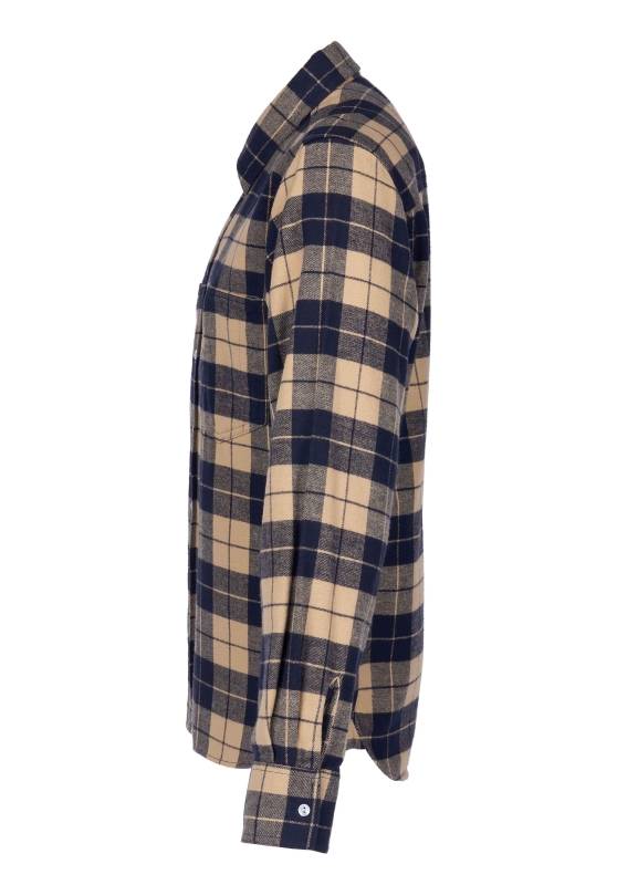 Pike Brothers 1937 Roamer Shirt blue flannel Schlussverkauf