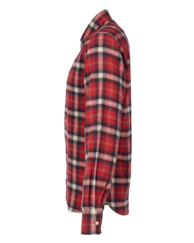 Pike Brothers 1937 Roamer Shirt red flannel Fabrikverkauf
