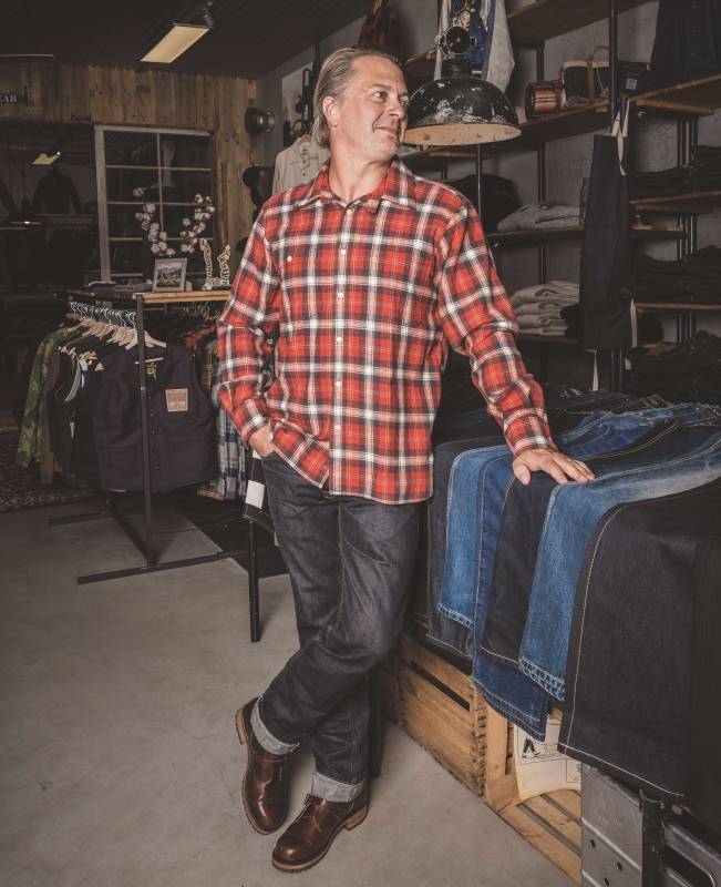 Pike Brothers 1937 Roamer Shirt red flannel Fabrikverkauf
