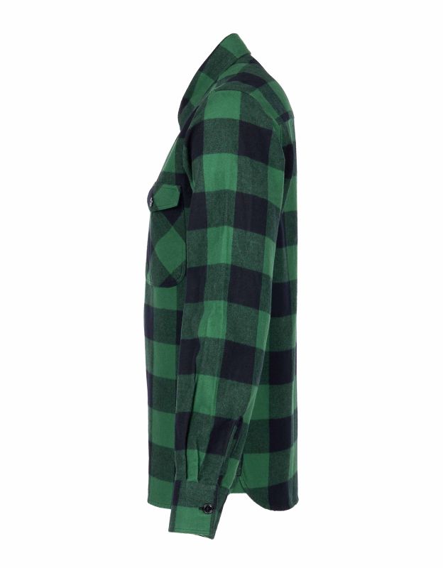 Pike Brothers 1943 CPO Shirt Buffalo green flannel Fabrikpreis