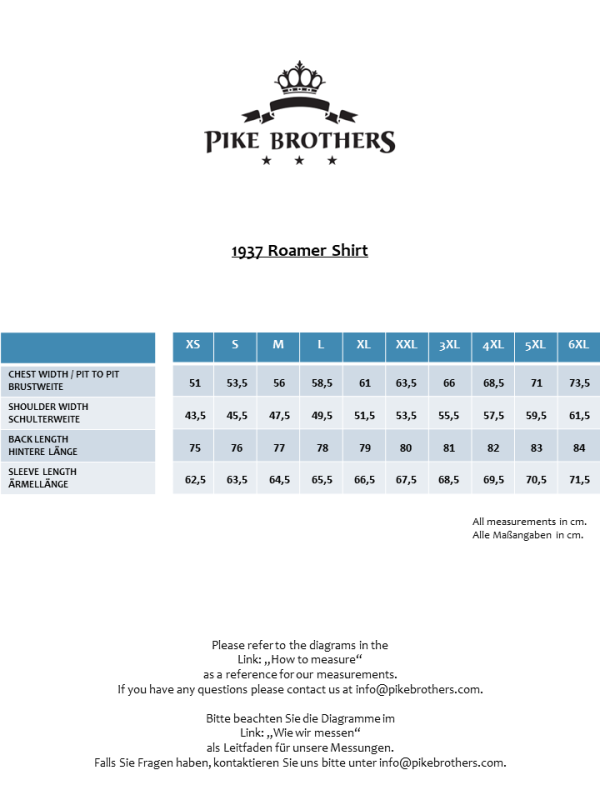 Pike Brothers 1937 Roamer Shirt Elliott red Sonderangebot