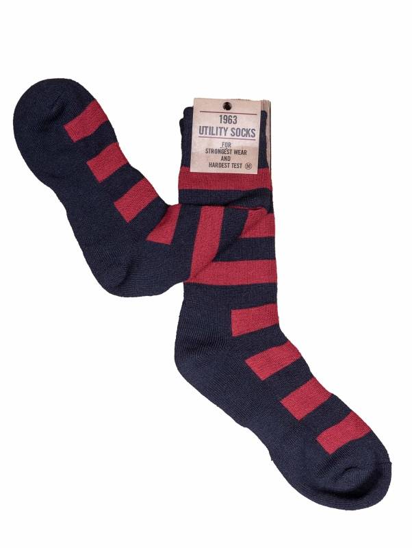 Pike Brothers 1963 Utility Socks Walt red Exklusivangebot
