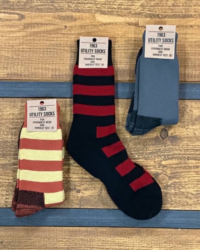 Pike Brothers 1963 Utility Socks Walt grey Preisnachlass