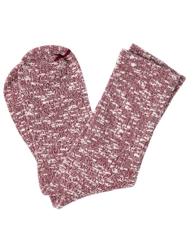 Pike Brothers 1972 Melange Socks red Osterangebot