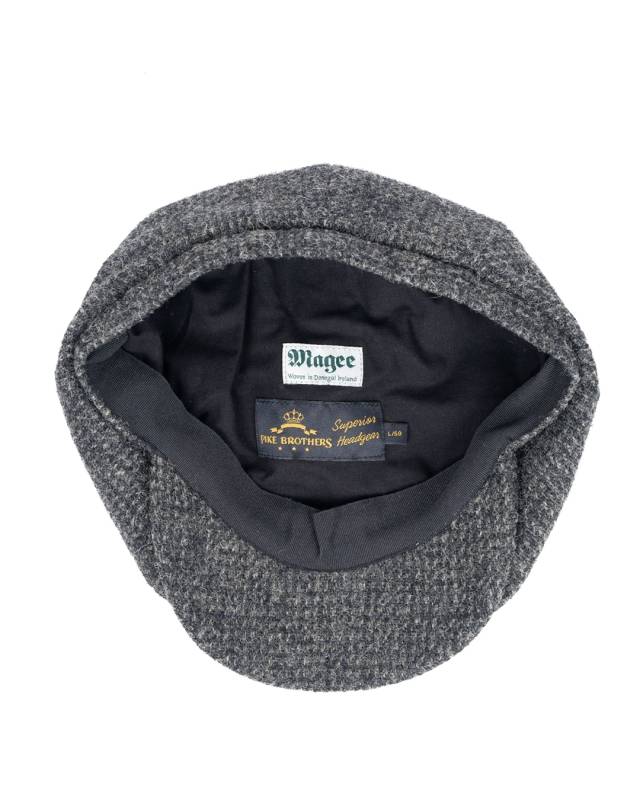 Pike Brothers 1928 Newsboy Cap Belby grey Begrenzte Freigabe