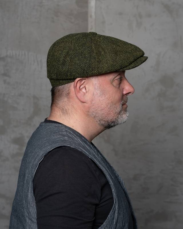 Pike Brothers 1928 Newsboy Cap Greenwich Brown Letzte 2 Tage