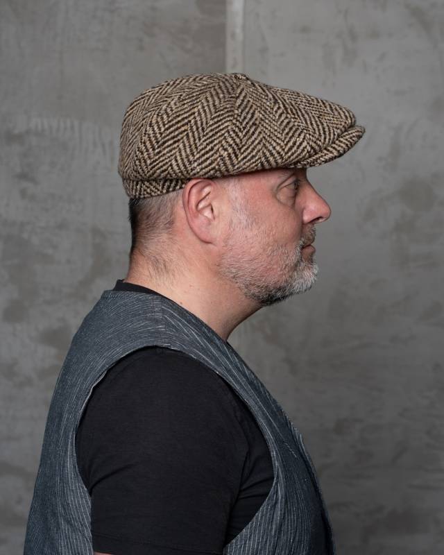 Pike Brothers 1928 Newsboy Cap Tonks white Letzter Tag