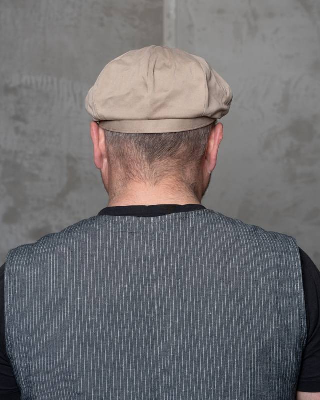 Pike Brothers 1928 Newsboy Cap cav. twill khaki Zeitbegrenzte Promotion