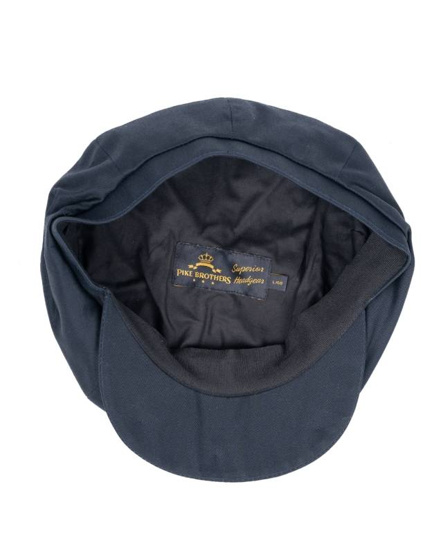 Pike Brothers 1928 Newsboy Cap cav twill navy Bis zu 50% Rabatt