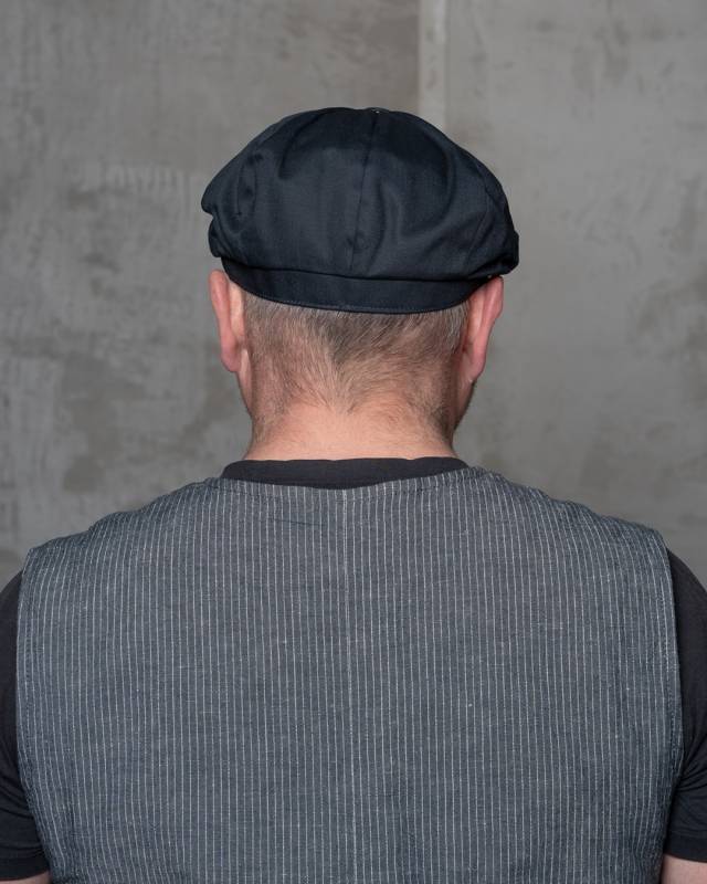 Pike Brothers 1928 Newsboy Cap cav twill navy Bis zu 50% Rabatt