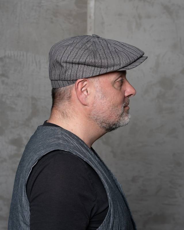 Pike Brothers 1928 Newsboy Cap Swedish Stripes Bis zu 60% Rabatt