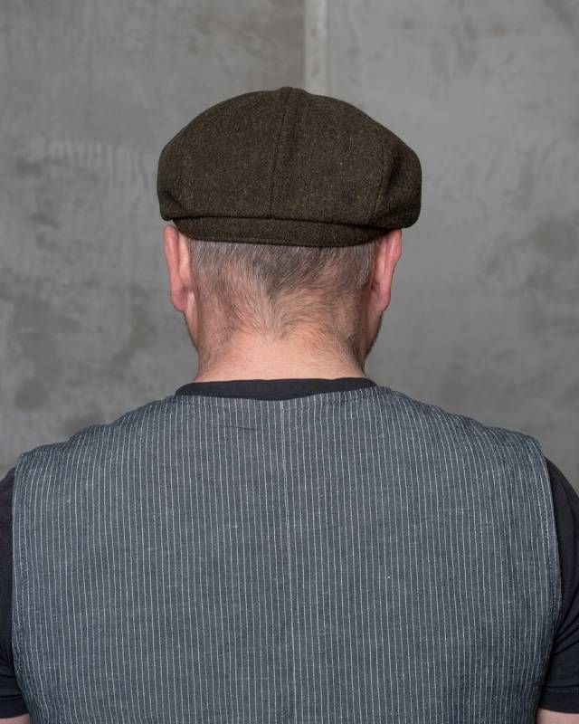 Pike Brothers 1928 Newsboy Cap Murdow green Discount Store für neue Produkte