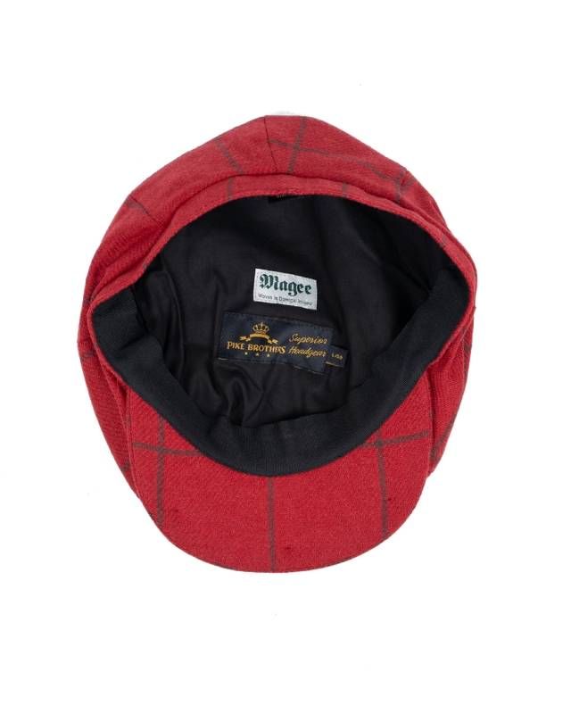 Pike Brothers 1928 Newsboy Cap Higgs red Clearance-Verkauf