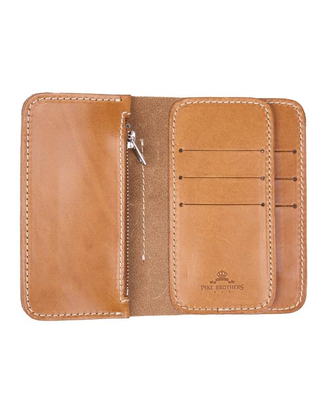 Pike Brothers 1965 Rider Wallet seal brown Im Verkauf