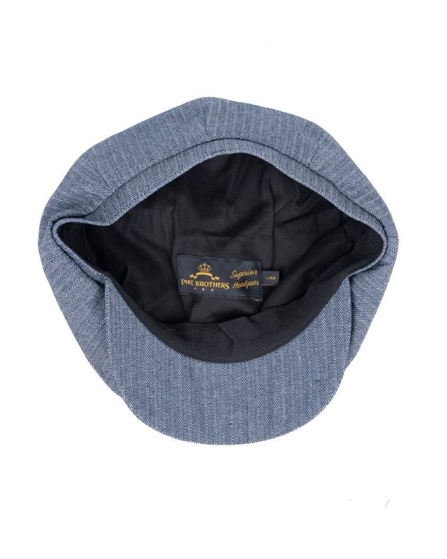 Pike Brothers 1928 Newsboy Cap Kirkburg blue Versandkostenfrei
