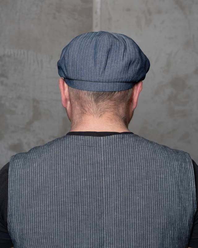 Pike Brothers 1928 Newsboy Cap Kirkburg blue Versandkostenfrei