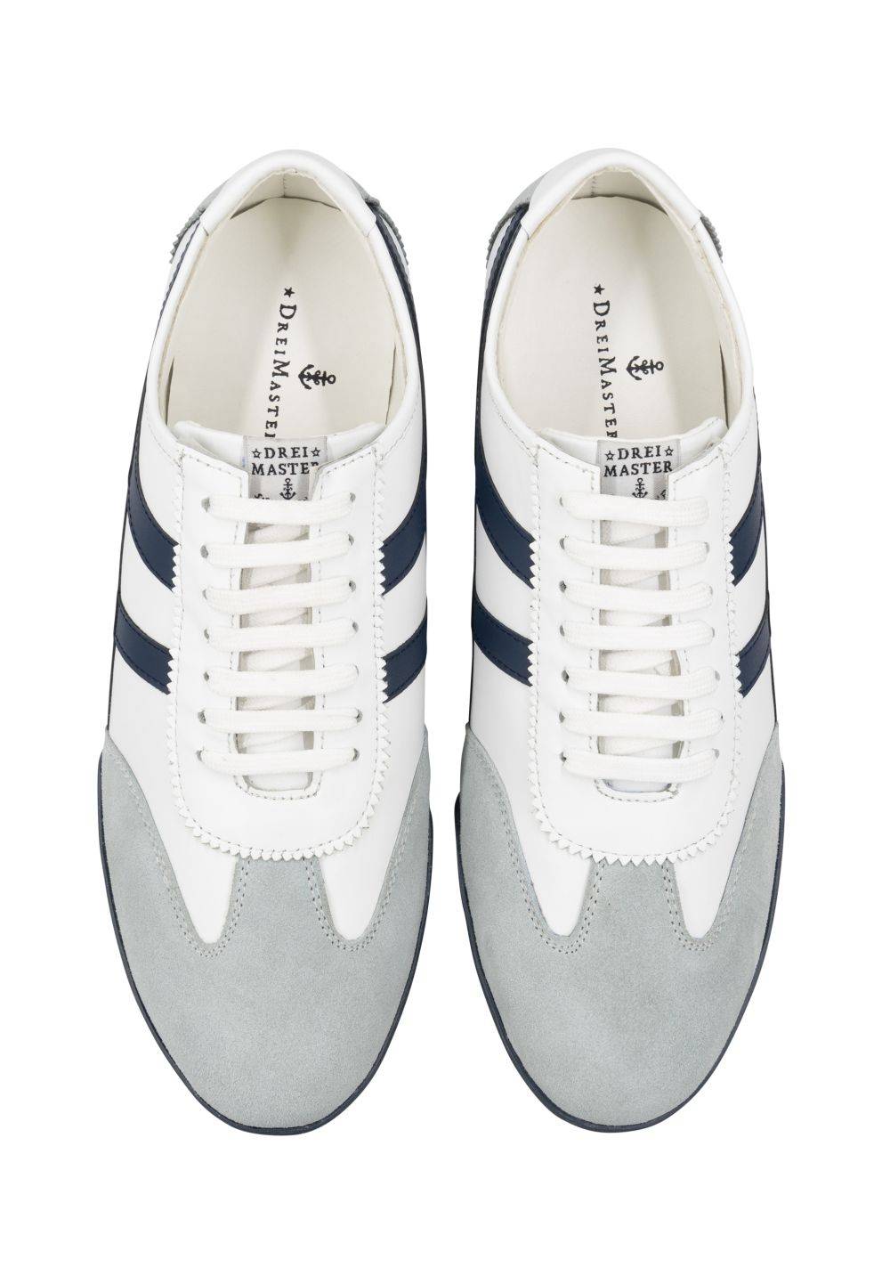 Schmuddelwedda DreiMaster Maritim Sneakers aus Leder Bis zu 50% Rabatt
