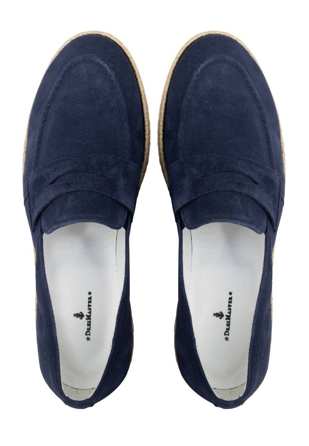 Schmuddelwedda DreiMaster Maritim Penny Loafer aus Veloursleder Jubiläumsangebot
