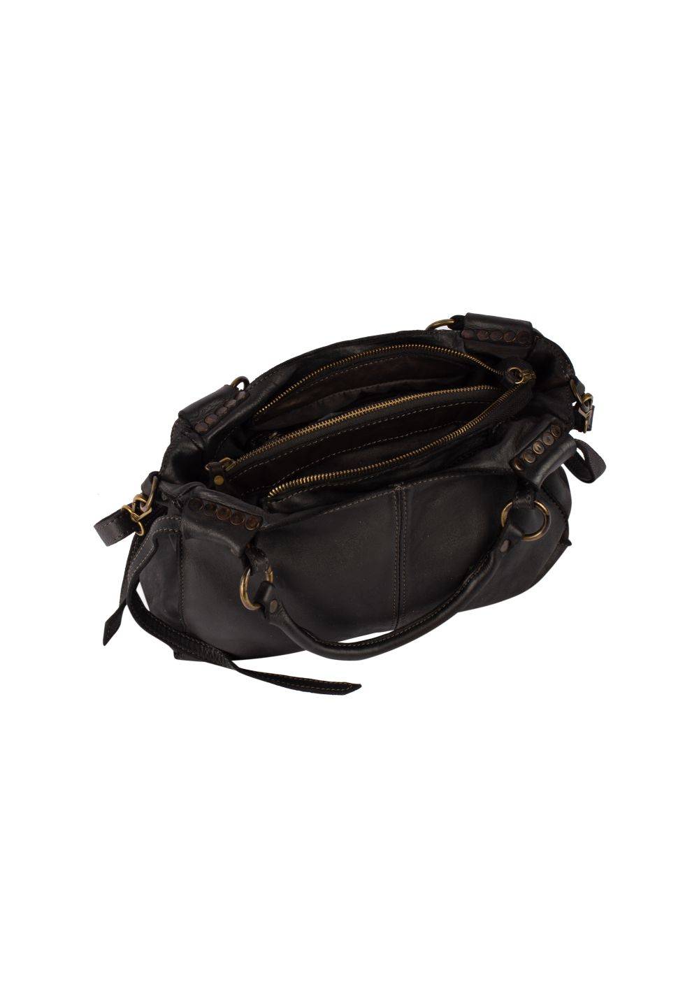 Schmuddelwedda DreiMaster Vintage Henkeltasche aus Leder Bis zu 65% Rabatt