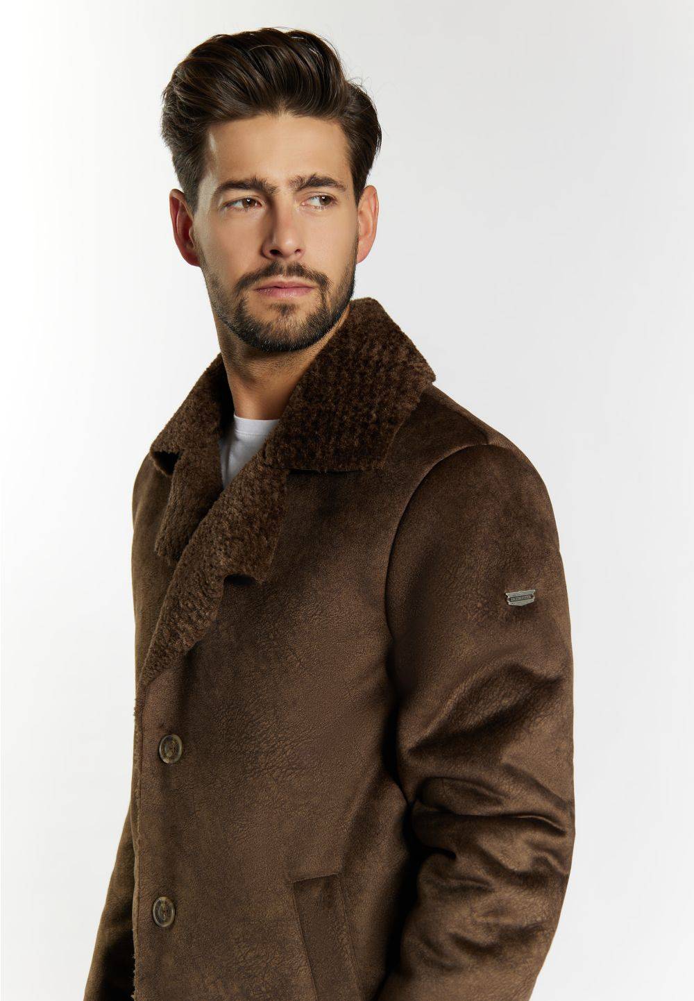 Schmuddelwedda DreiMaster Vintage Übergangsjacke aus Fellimitat Günstiger Verkauf