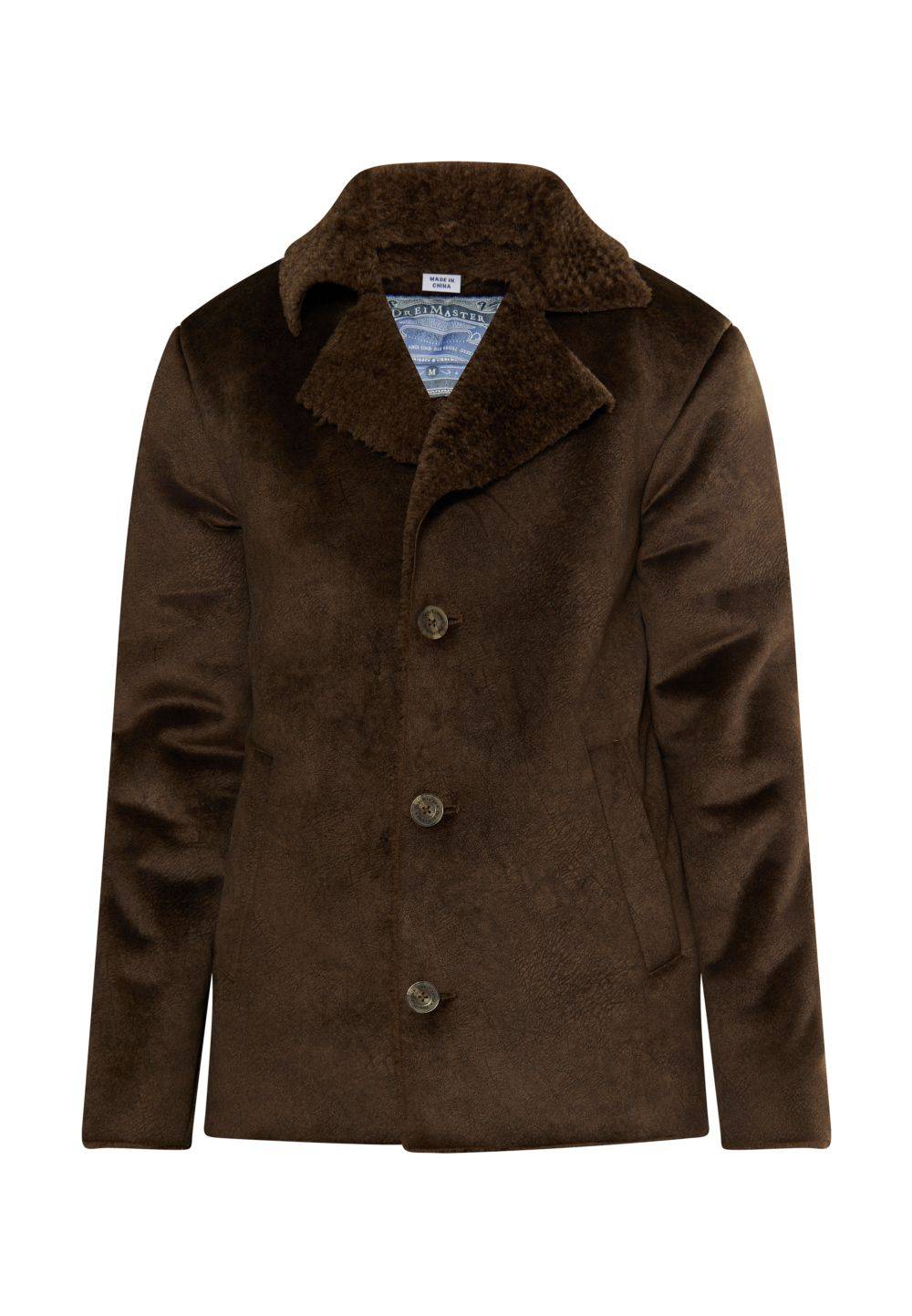 Schmuddelwedda DreiMaster Vintage Übergangsjacke aus Fellimitat Günstiger Verkauf