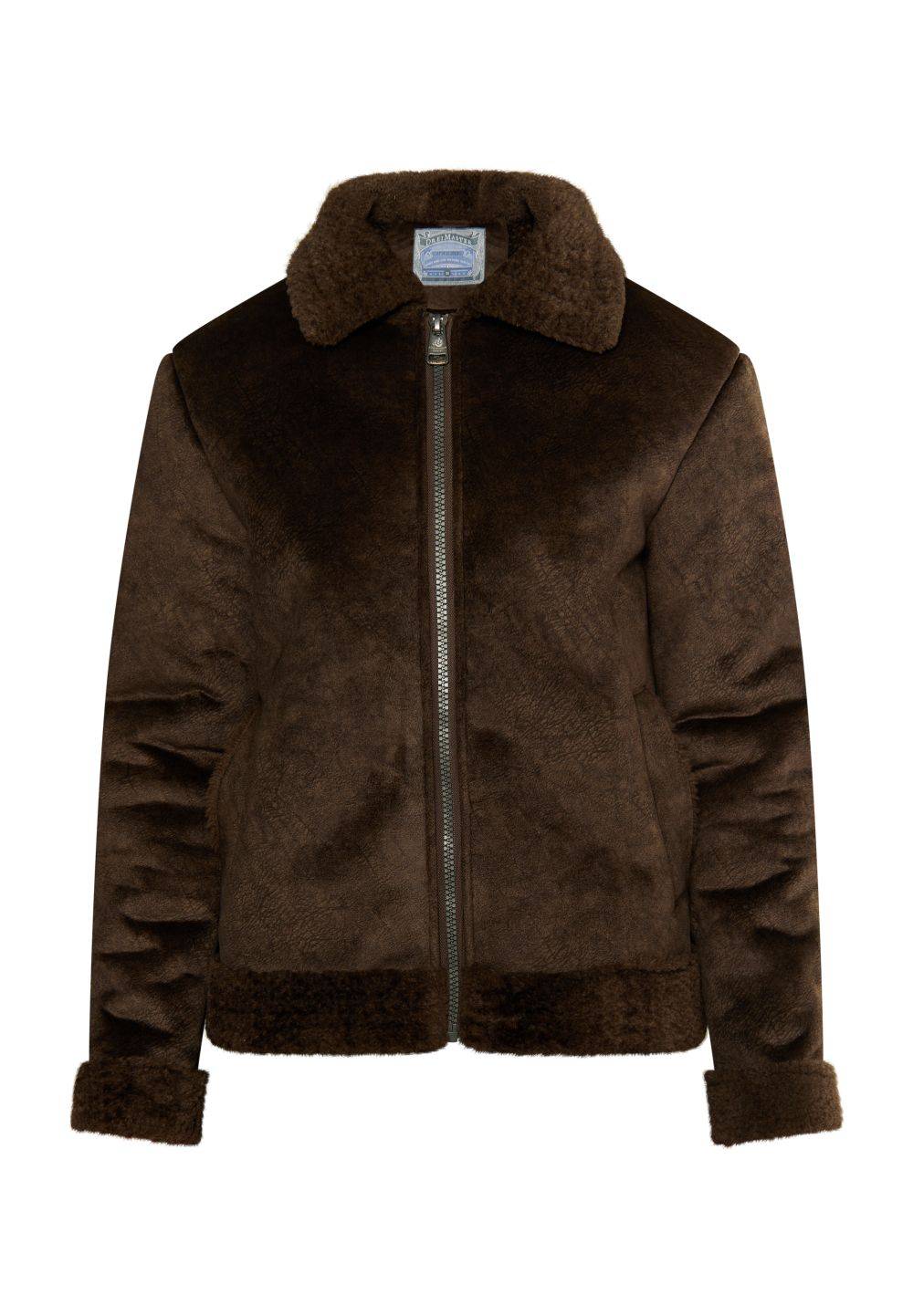 Schmuddelwedda DreiMaster Vintage Übergangsjacke aus Fellimitat Fabrikverkauf