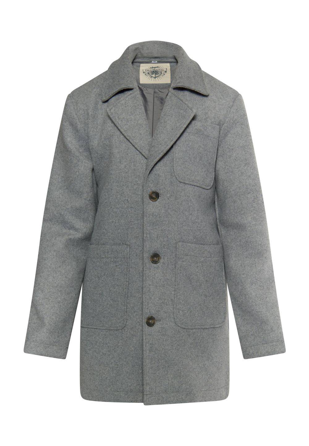 Schmuddelwedda DreiMaster Vintage Kurzmantel aus Wollgemisch Fabrikpreis
