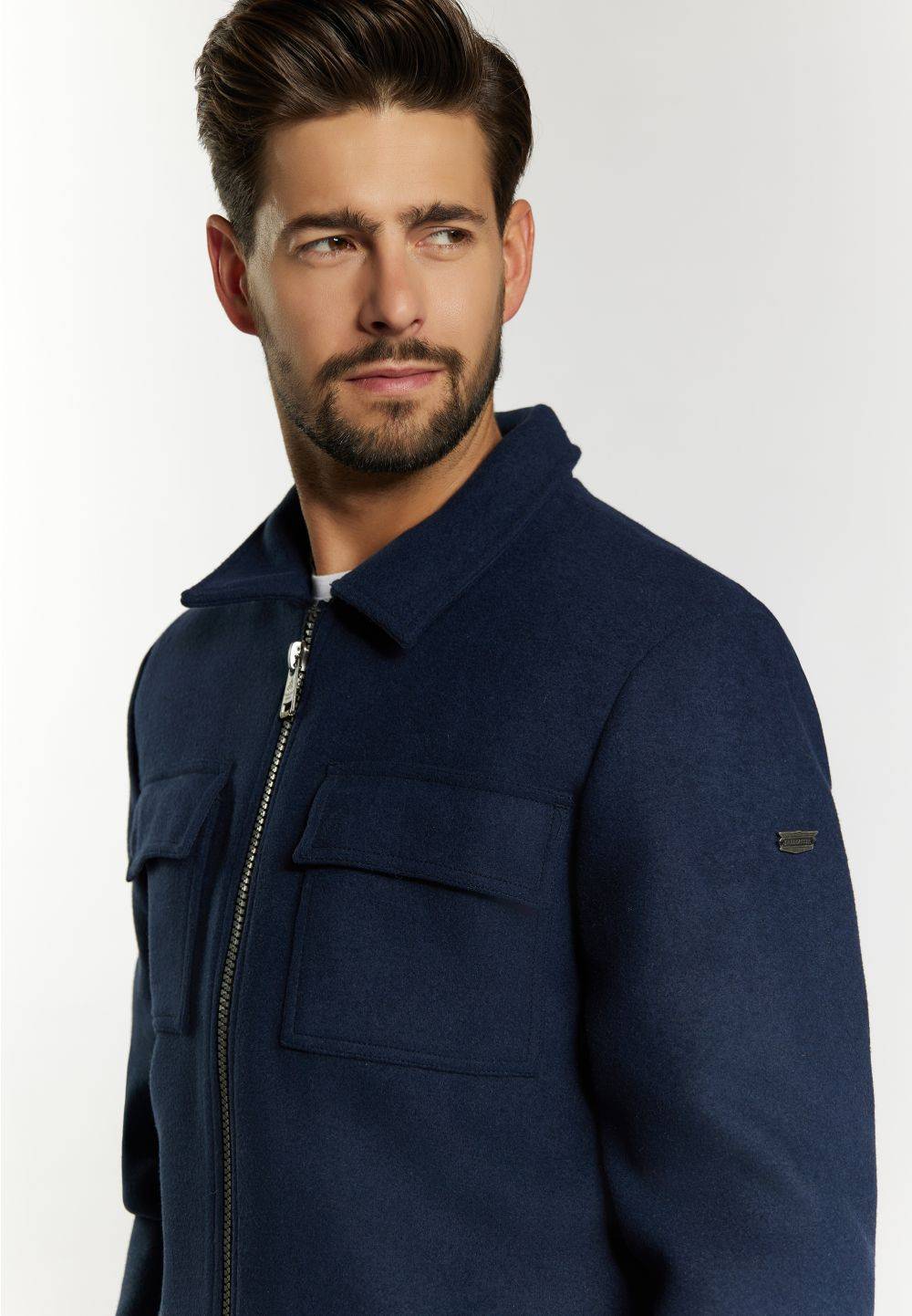 Schmuddelwedda DreiMaster Vintage Übergangsjacke aus Wollgemisch Rabatt