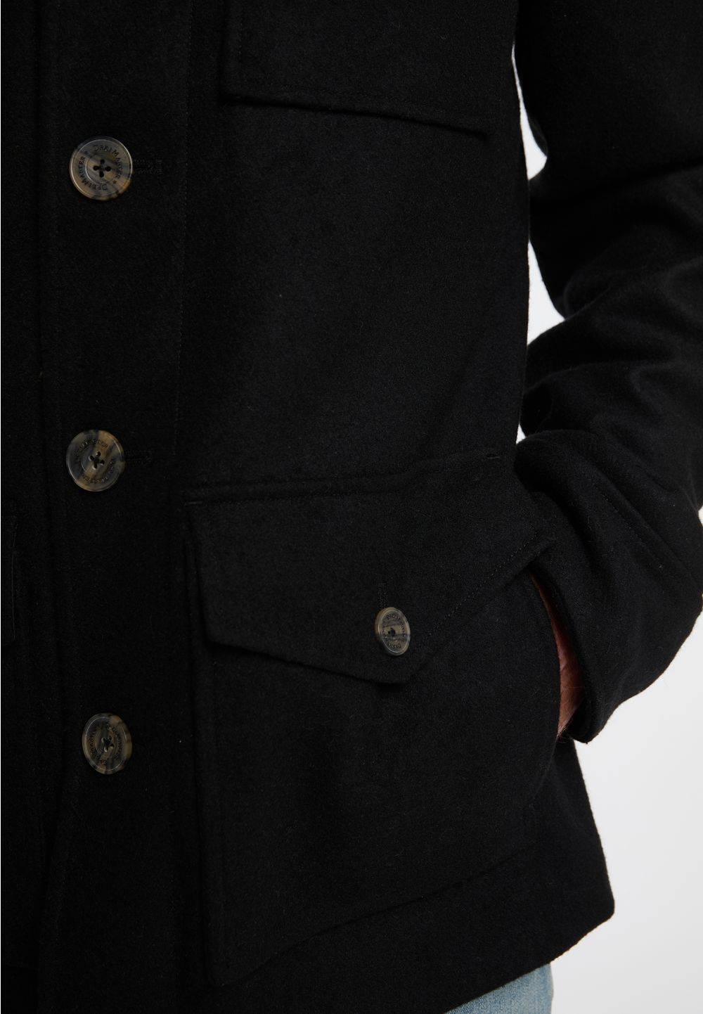 Schmuddelwedda DreiMaster Vintage Übergangsjacke aus Wollgemisch Online Shopping